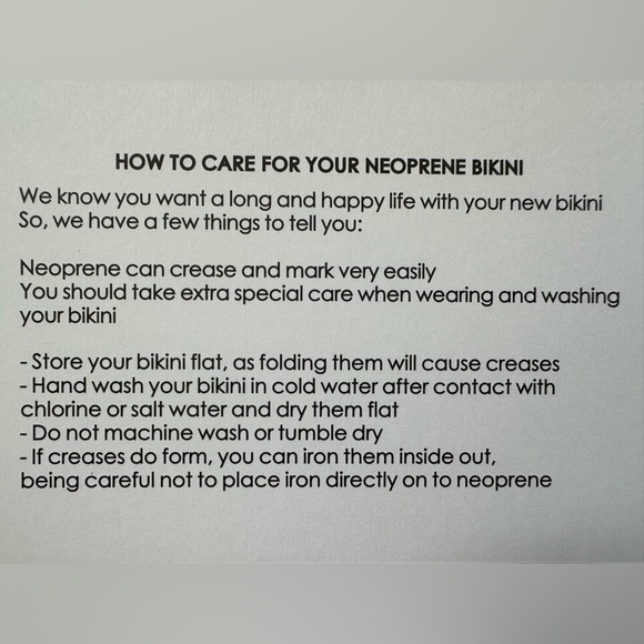 Triangl Swimwear Blue/Yellow/White Bikini XS Top, M Bottoms - Picture 12 of 13